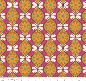 Riley Blake Fabrics - Botanique "Stripe in Multi" by Lila Tueller