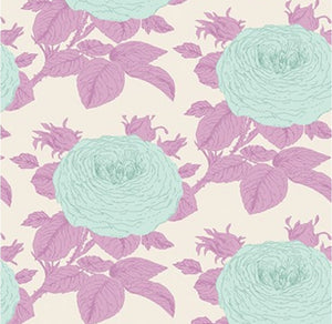 Tilda "Sunkiss - Grandmas Rose in Lilac" Quilt Collection Fabric by Tone Finnanger