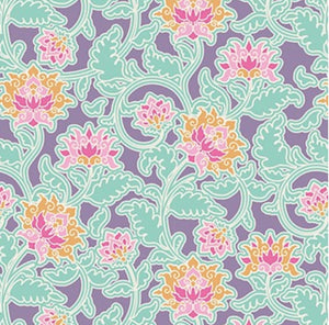 Tilda "Sunkiss - Suraj in Lilac" Quilt Collection Fabric by Tone Finnanger