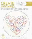Half Price! Create Handmade - Creative Hoops Hearts