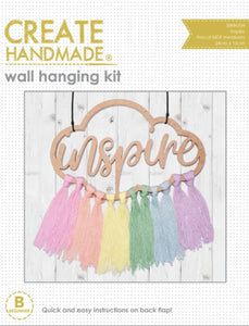 Half Price! Create Handmade - Inspire Wall Hanging Kit