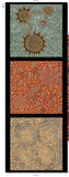 Devonstone Collection - Ngurambang Collection "Dhuray/Bandhaa Yarrudhang/ Ngulbuman" Fabric Panel by Wayne Martin