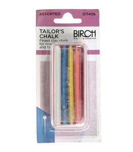 Birch Creative Tailor's Chalk Assorted 4 Pack