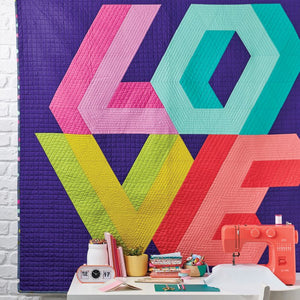 Creative Abundance "Love Triangle" Quilt Pattern from Tied With A Ribbon