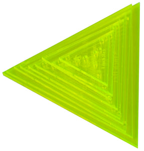Matilda's Own Acrylic Templates - Small 60° Triangle Set