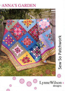 Lynne Wilson Designs "Anna's Garden" Sew So Patchwork Quilt Pattern