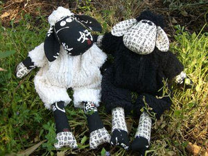 Creative Abundance "Black Sheep, White Sheep?" Doll Pattern by Melly and Me