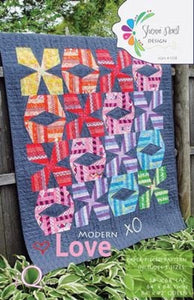 QuiltModern "Modern Love" Quilt Pattern by Sherie Noel