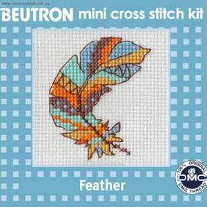 Beutron - "Feather" Counted Mini Cross Stitch Kit