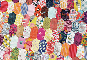 Postcard Project #5 "Stretched Hex" Quilt Pattern by Jen Kingwell