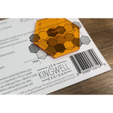 Postcard Project #6 "1" Hexagon" Quilt Pattern by Jen Kingwell
