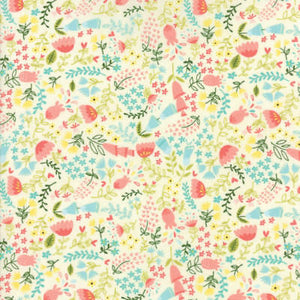 Moda Fabrics + Supplies "Home Sweet Home - Flower Allover" by Stacy Iest Hsu