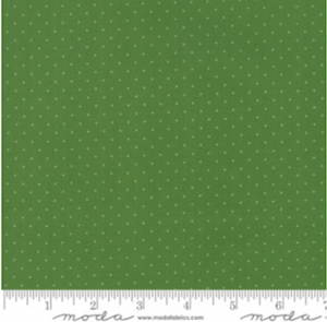 Moda Fabrics + Supplies "Play All Day - Pindot in Green" by American Jane