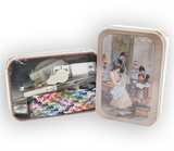 Sew Easy Mending Kit in Vintage Sewing Themed Tin - See Options